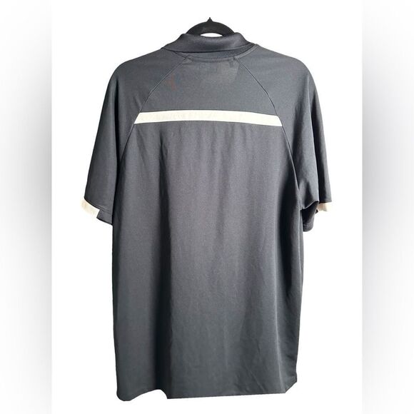 EUC UA Under Armour Men’s Black Short Sleeve Polo - Size Large - Picture 2 of 6